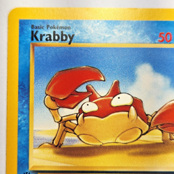 Krabby 51/62 Pokemon TCG 1st Edition Fossil Vintage 1999 Card - Image 3