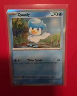 Quaxly 003 Sv: Scarlet & Violet Promo Cards Holo - Image 1