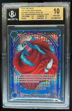 2026 One Piece Buggy Special Card 3rd Anniversary #OP09-051 BGS 10 - Image 1
