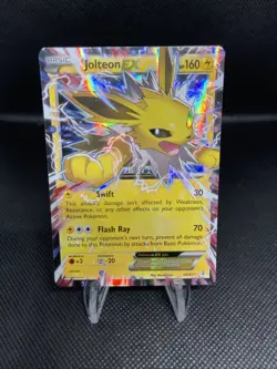 Jolteon EX 28/83 Generations Holo Rare 2016 English Pokemon Card - NM - Image 1