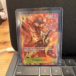 Portgas.D.Ace PRB02-018 Alt Art English - One Piece Trading Card Game - Image 1