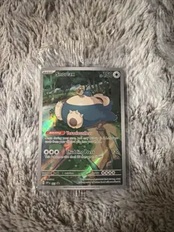 Snorlax 051 Sv: Scarlet & Violet Promo Cards Holo Sealed - Image 1