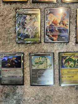 Pokemon TCG 11 Holo & Foil Cards Mega Dragonite GX, Mega Gengar GX, Mandibuzz GX - Image 5