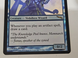 Vedalken Archmage FOIL Mirrodin Rare Magic The Gathering MTG Card - Image 3