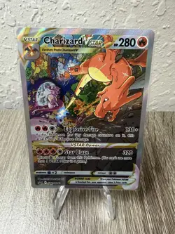 Pokemon Charizard VSTAR SWSH262 Promo Holo Card English - Image 1