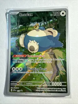 Snorlax 051 Sv: Scarlet & Violet Promo Cards Holo - Image 1
