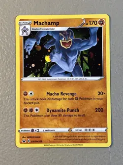 POKEMON Machamp - #SWSH053 Holo SWSH: Sword & Shield Promo Cards NM - Image 1
