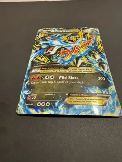 Pokemon Mega Charizard EX Ultra Rare Card 69/106 Damaged - Image 3
