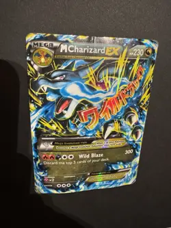 Pokemon Mega Charizard EX Ultra Rare Card 69/106 Damaged - Image 4