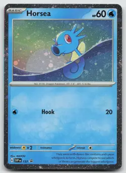 Horsea - (Cosmo Holo) Promo Holofoil SV: Scarlet & Violet Promo Cards SVP137 NM - Image 1