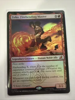 Zuko, Firebending Master Avatar: The Last Airbender: Eternal-Legal Foil - Image 1