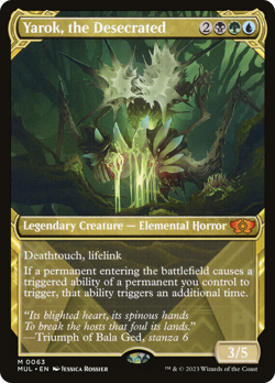 Yarok, the Desecrated (REGULAR) x1 - MTG Multiverse Legends MUL #63 - Image 1