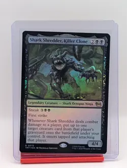 Shark Shredder, Killer Clone [Foil] #73 Magic Teenage Mutant Ninja Turtles - Image 1