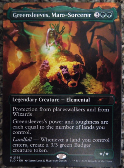 Greensleeves, Maro-Sorcerer - MTG - Regular - Squishful Thinking - NM (Unplayed) - Image 1
