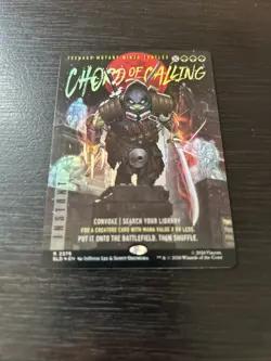 Chord of Calling Borderless FOIL ✨ MTG TMNT Secret Lair NM 2376 - Image 1