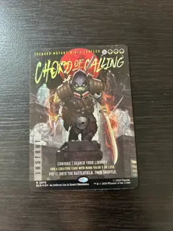Chord of Calling Borderless FOIL ✨ MTG TMNT Secret Lair NM 2376 - Image 2