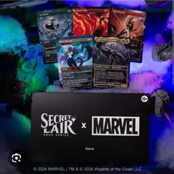 Magic The Gathering - Marvel - Storm NON Foil Standard - Factory Sealed NEW. - Image 1