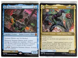 Norman Osborn\Green Goblin (DFC) | MTG Marvel SPM | EDH Commander | Mythic| NM - Image 1