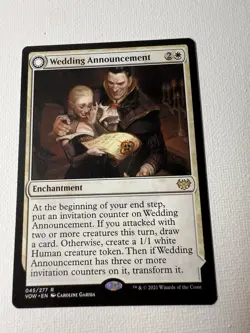 Wedding Announcement Festivity | Rare | Innistrad: Crimson Vow | NM - Image 1