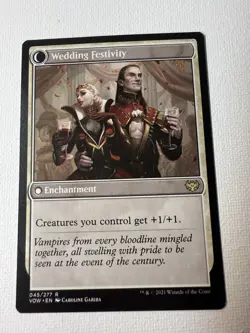 Wedding Announcement Festivity | Rare | Innistrad: Crimson Vow | NM - Image 2