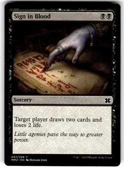 Sign in Blood Modern Masters 2015 Regular - Image 1