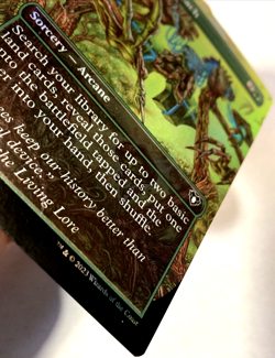 MTG Kodama's Reach BORDERLESS FOIL Commander Masters 649 NM - Image 3
