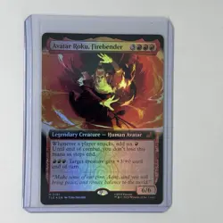 FOIL AVATAR ROKU, FIREBENDER (EXTENDED ART) Avatar: The Last Airbender Eternal - Image 1