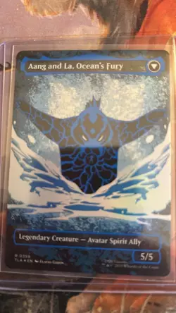 Aang, Swift Savior (Borderless) (Neon Ink Foil) Avatar: The Last Airbender Foil - Image 4