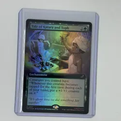 MTG Tale of Katara and Toph - Foil - Extended Art, NM-Mint, English Avatar: The - Image 1