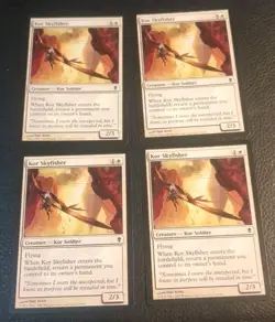 Kor Skyfisher x4 Zendikar 4x Playset Magic the Gathering MTG - Image 2