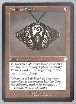 Mishra's Bauble - Retro Frame - 34 - The Brothers' War (BRR) MTG - Image 1