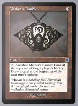 Mishra's Bauble - Retro Frame - 34 - The Brothers' War (BRR) MTG - Image 3