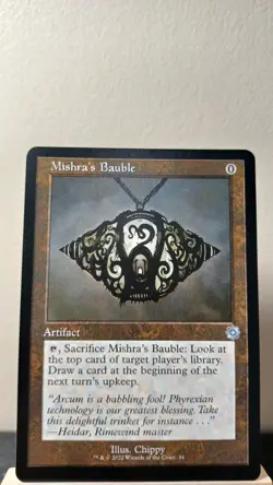 Mishra's Bauble Non-Foil Schematic Art Uncommon [NM] - MTG BRO - Image 1