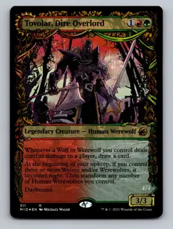 Tovolar, Dire Overlord (Showcase) R Innistrad: Midnight Hunt 311 NM - Image 1