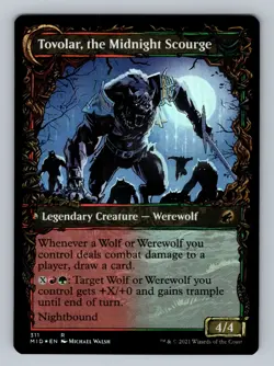 Tovolar, Dire Overlord (Showcase) R Innistrad: Midnight Hunt 311 NM - Image 2
