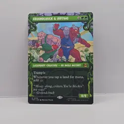 Magic the Gathering Showcase Groundchuck & Dirtbag Teenage Mutant Ninja Turtles - Image 1