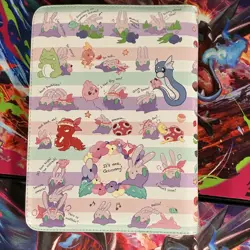 Pokemon Center Goomy Pokemon TCG Binder With Zipper Faux Leather Multicolor - Image 2