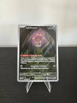 Pokemon TCG Spiritomb 148/132 Me01: Mega Evolution Holo Illustration Rare NM - Image 1