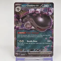 Pokemon Paldean Clodsire ex 059/091 Paldean Fates Double Rare Holo Card - Image 1