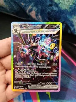 Pokemon TCG Hydreigon EX 240/191 Sv08 Surging Sparks Special Illustration Rare … - Image 2