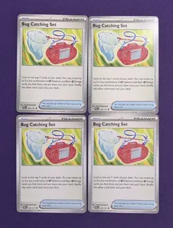4x Bug Catching Set 102/131 x4 - Prismatic Evolutions - Pokemon TCG - Playset - Image 1