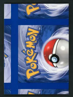 Pokemon English Blank Misprint NFC Cards Front Blank Back Miscut #1 - Image 1