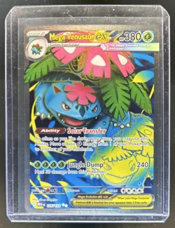2025 Pokemon Mega Evolution Venusaur ex Ultra Rare #155/132 - Image 1