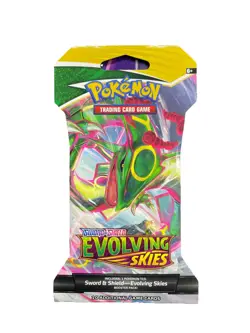 Pokemon TCG: Sword & Shield - Evolving Skies Sleeved Booster Pack Sealed 820650808784 - Image 1