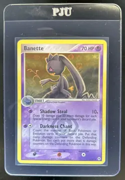 2004 Pokemon EX Hidden Legends Banette Reverse Holo #1/101 - Image 1