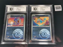 Pokemon TCG Chinese poke ball 008/151-007/151 2pcs-Pyxis 10 - Image 1