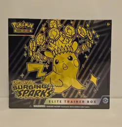 Pokemon TCG Scarlet & Violet Surging Sparks Sealed Elite Trainer Box ETB - Image 1