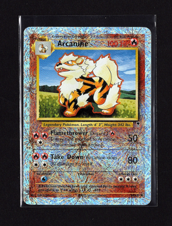 2002 Pokemon Legendary Collection Arcanine Reverse Holo 36/110 Rare Foil - Image 1