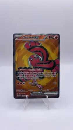 Oricorio ex 110/094 Ultra Rare Phantasmal Flames Pokemon NM - Image 1