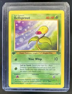 1999 Pokemon Jungle 1st Edition Bellsprout #49/64 - Image 1